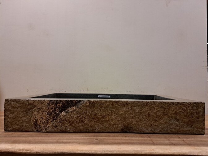 Waschbecken aus Naturstein 80x45x13 cm - FL22609