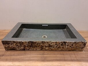 Naturstein-Waschbecken 80x45x13cm - FL22610