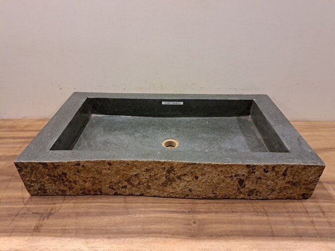 Naturstein-Waschbecken 80x45x13cm - FL22611