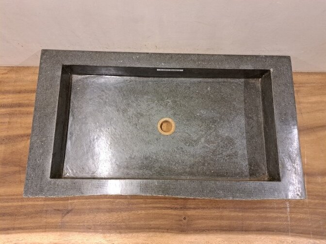 Naturstein-Waschbecken 80x45x13cm - FL22611