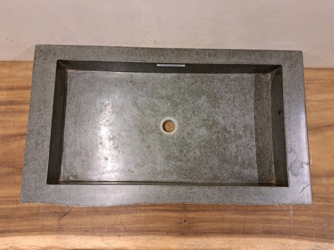 Naturstein-Waschbecken 80x45x13cm - FL22612