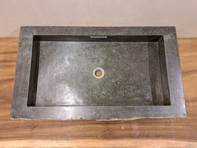 Naturstein-Waschbecken 80x45x13cm - FL22613