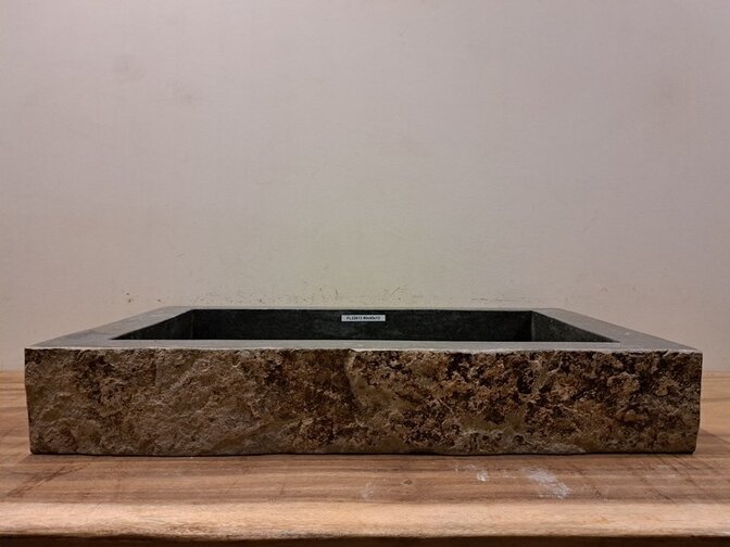 Naturstein-Waschbecken 80x45x13cm - FL22613