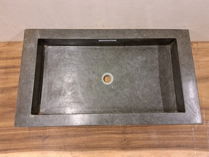 Naturstein-Waschbecken – 80 x 45 x 13 cm – FL22614