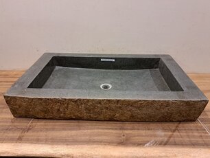 Naturstein-Waschbecken 80x45x13cm - FL22712