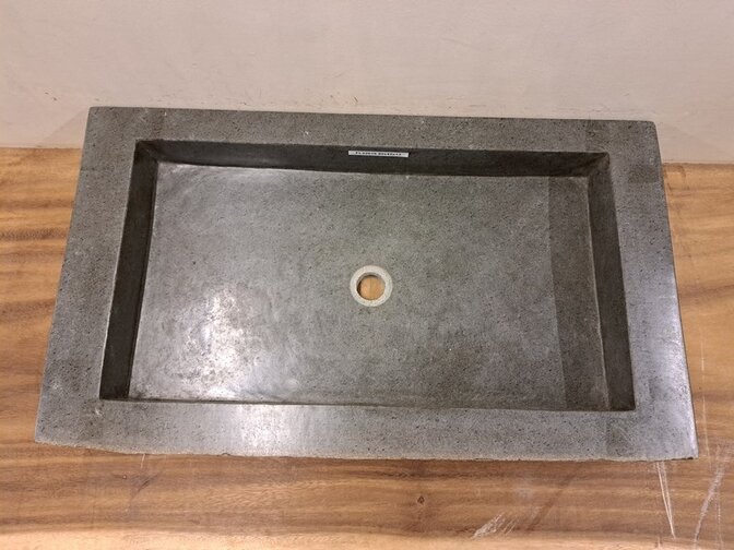 Naturstein-Waschbecken 80x45x13cm - FL22712