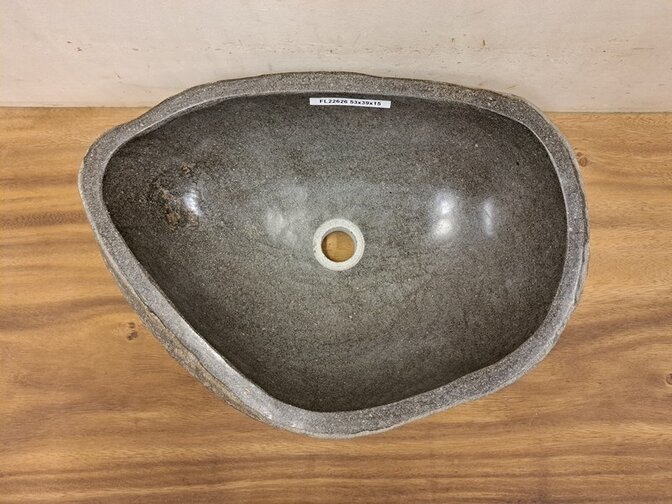 Naturstein-Waschbecken – 53 x 34 x 15 cm – FL22626