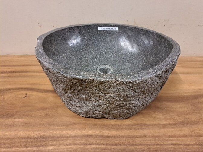 Waschbecken aus Naturstein – 48 x 41 x 15 cm – FL22629