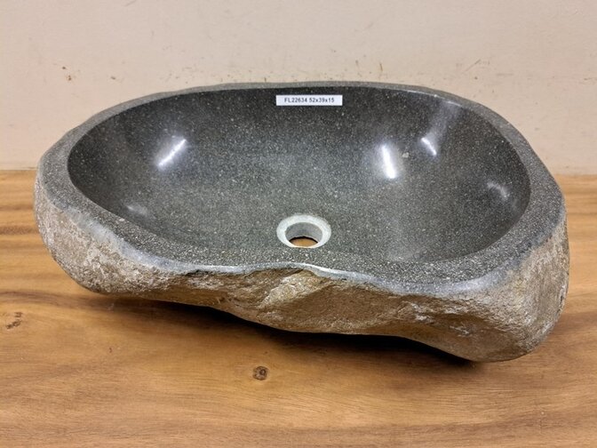 Waschbecken aus Naturstein – 52 x 39 x 15 cm – FL22634