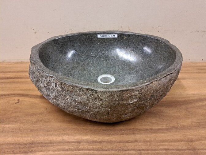 Waschbecken aus Naturstein – 50 x 43 x 15 cm – FL22635