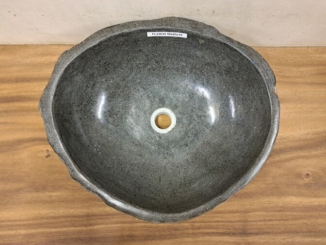 Waschbecken aus Naturstein – 50 x 43 x 15 cm – FL22635