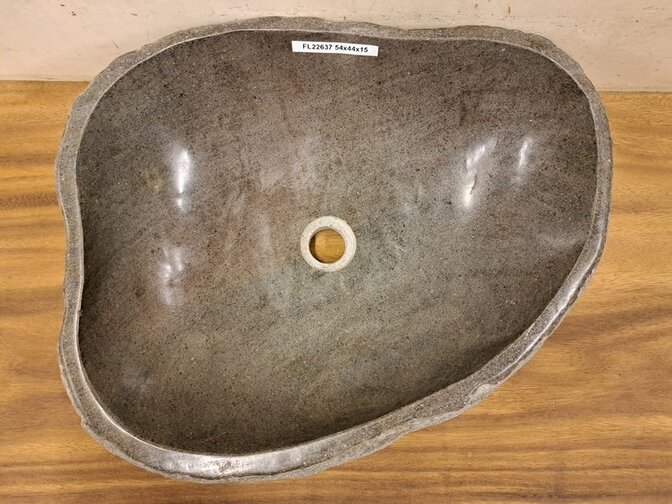 Waschbecken aus Naturstein - 54x44x15 cm - FL22637