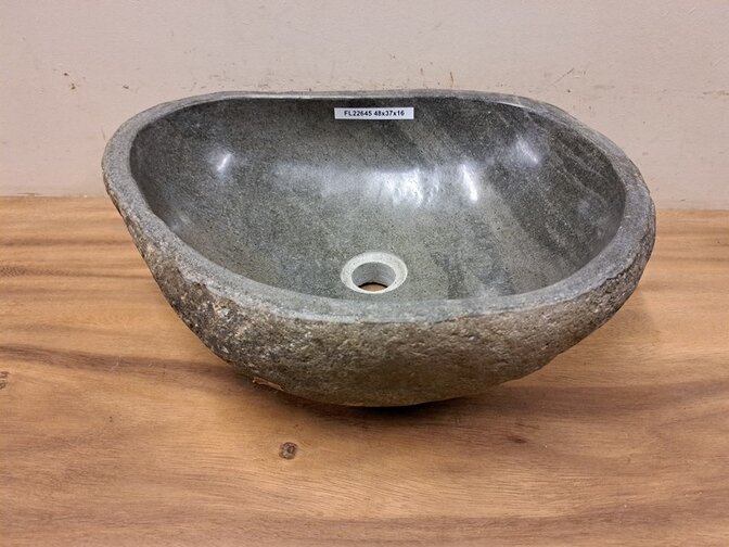 Waschbecken aus Naturstein – 48 x 37 x 15 cm – FL22645