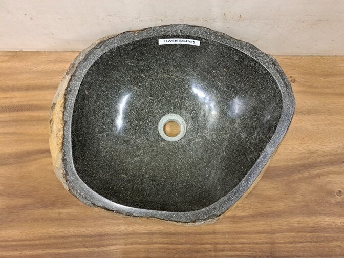 Waschbecken aus Naturstein – 52 x 41 x 15 cm – FL22646
