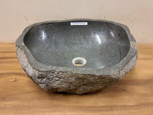 Waschbecken aus Naturstein – 49 x 40 x 15 cm – FL22652