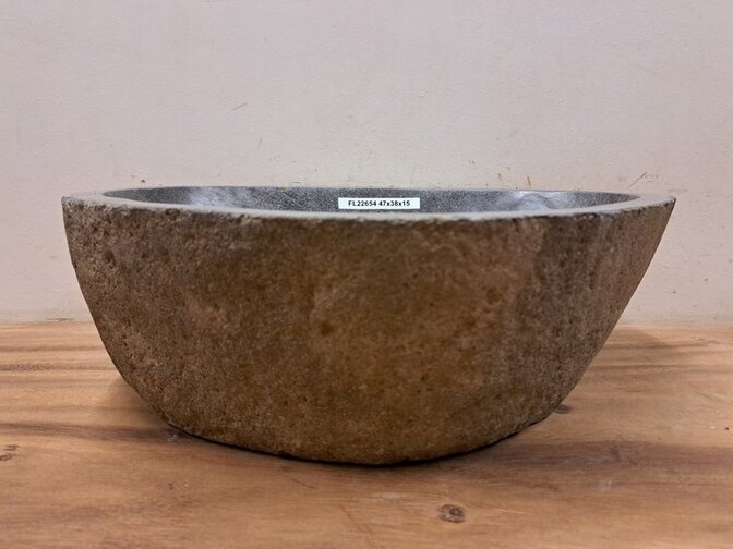 Waschbecken aus Naturstein – 47 x 38 x 15 cm – FL22654