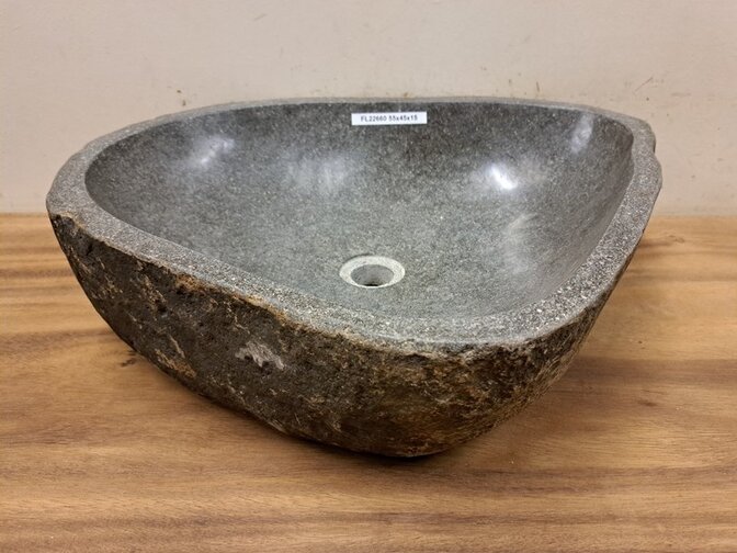 Waschbecken aus Naturstein – 55 x 45 x 15 cm – FL22660