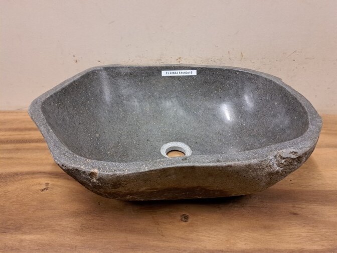 Waschbecken aus Naturstein – 51 x 40 x 15 cm – FL22662