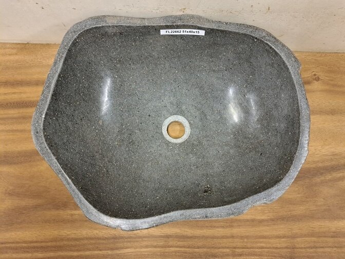 Waschbecken aus Naturstein – 51 x 40 x 15 cm – FL22662