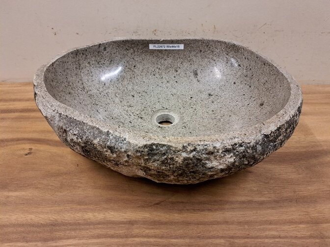 Waschbecken aus Naturstein – 50 x 44 x 15 cm – FL22672