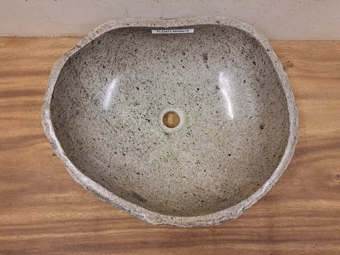 Waschbecken aus Naturstein – 50 x 44 x 15 cm – FL22672