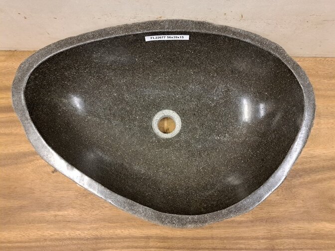 Waschbecken aus Naturstein – 56 x 39 x 15 cm – FL22677