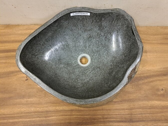 Waschbecken aus Naturstein – 52 x 43 x 15 cm – FL22678