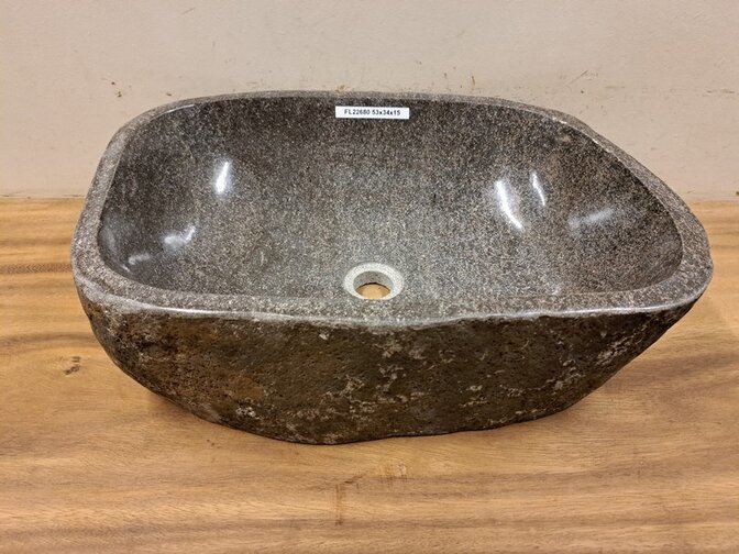Waschbecken aus Naturstein – 53 x 39 x 15 cm – FL22680