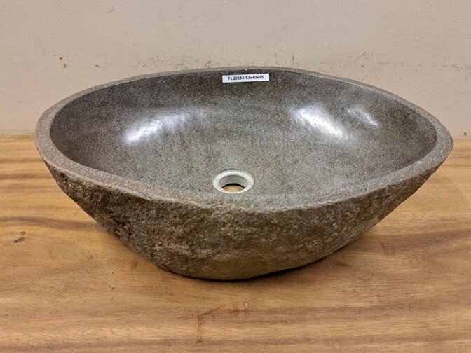 Waschbecken aus Naturstein – 53 x 40 x 15 cm – FL22683