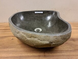 Waschbecken aus Naturstein – 47 x 45 x 15 cm – FL22684