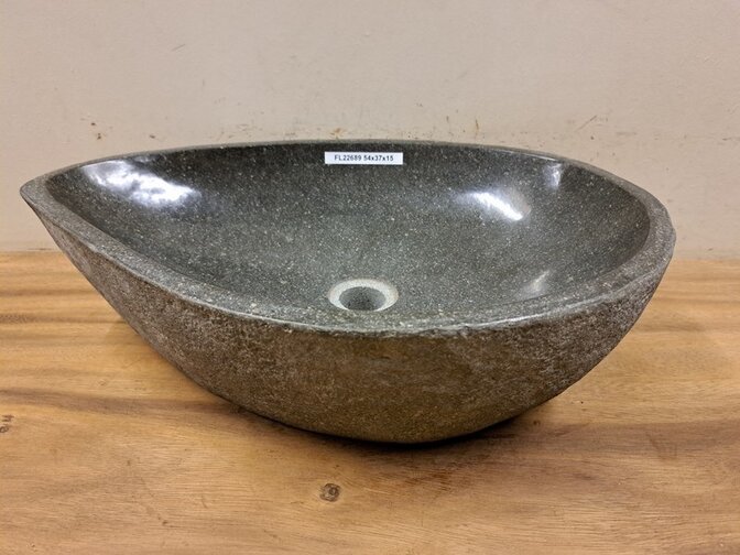 Waschbecken aus Naturstein – 54 x 37 x 15 cm – FL22689
