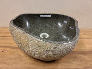Waschbecken aus Naturstein – 46 x 41 x 15 cm – FL22690