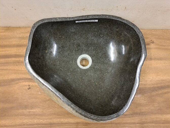 Waschbecken aus Naturstein – 46 x 41 x 15 cm – FL22690