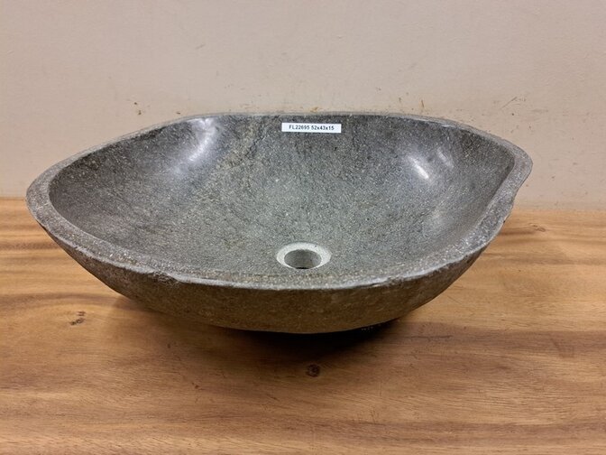 Waschbecken aus Naturstein – 52 x 43 x 15 cm – FL22695