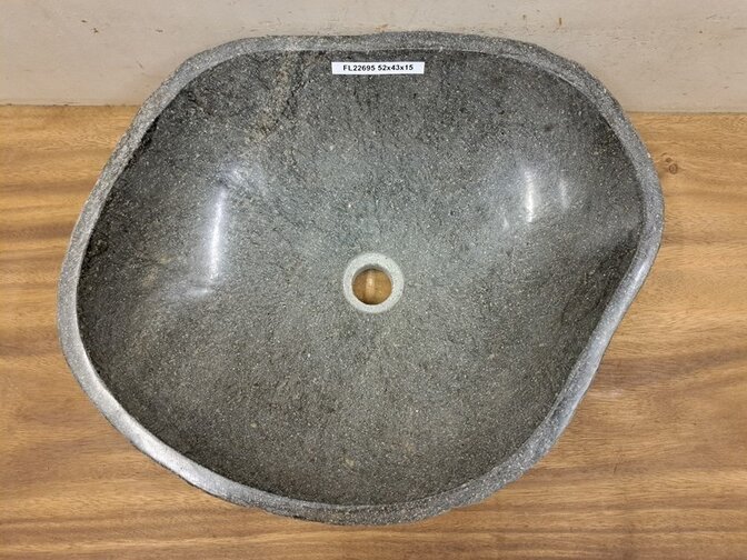 Waschbecken aus Naturstein – 52 x 43 x 15 cm – FL22695