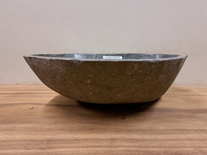 Waschbecken aus Naturstein – 52 x 43 x 15 cm – FL22695