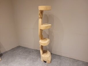 Robuste Suarwood-Etagere 140cm – 4 Ablagen