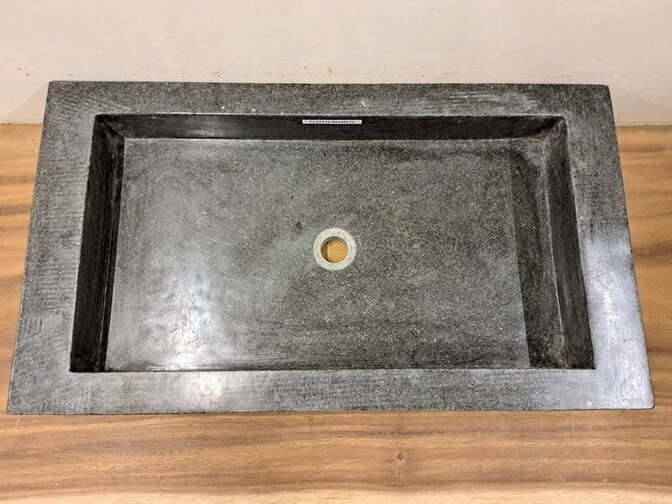 Naturstein-Waschbecken 80x45x13cm - FL22709