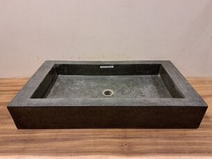Naturstein-Waschbecken – 80 x 45 x 13 cm – FL22616