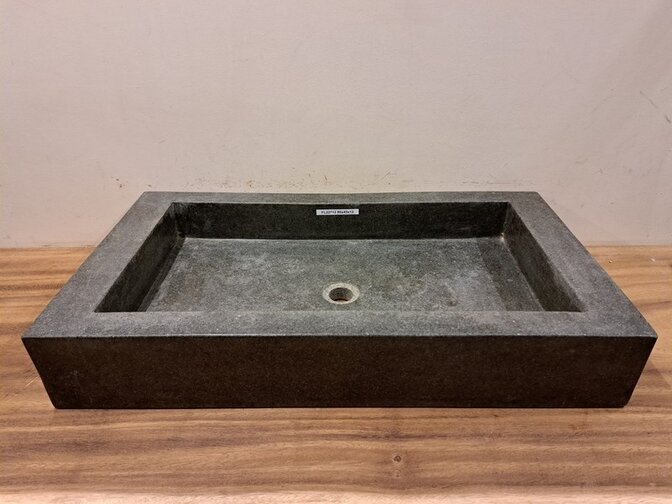 Naturstein-Waschbecken – 80 x 45 x 13 cm – FL22616