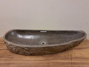 Naturstein-Waschbecken - 110x38x15cm - FL22715