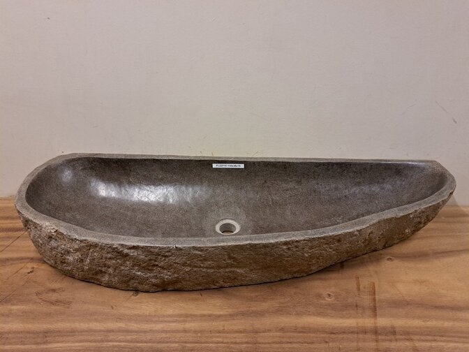 Naturstein-Waschbecken - 110x38x15cm - FL22715