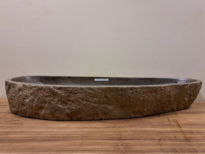 Naturstein-Waschbecken - 110x38x15cm - FL22715