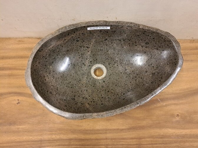 Waschbecken aus Naturstein – 55 x 35 x 15 cm – FL22729