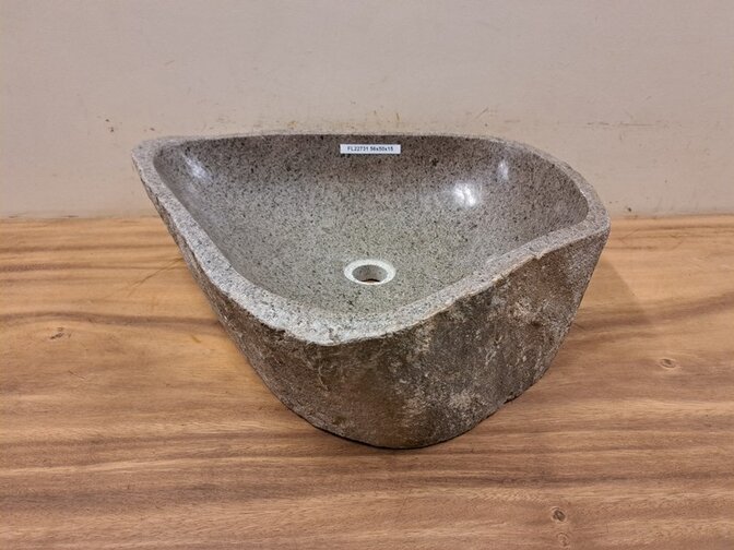 Waschbecken aus Naturstein – 56 x 50 x 15 cm – FL22731