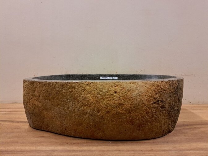 Waschbecken aus Naturstein – 54 x 42 x 15 cm – FL22737