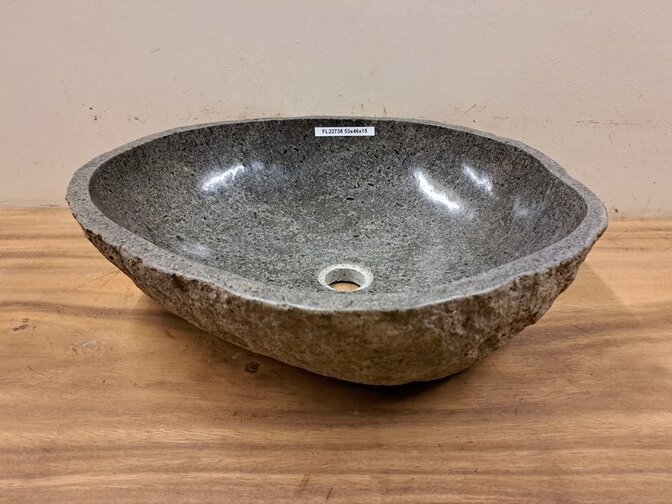 Waschbecken aus Naturstein – 53 x 46 x 15 cm – FL22738