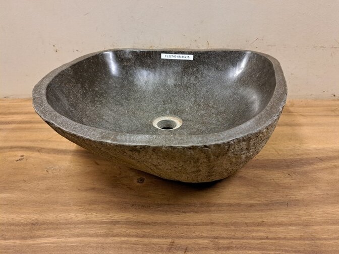 Waschbecken aus Naturstein – 48 x 46 x 15 cm – FL22740