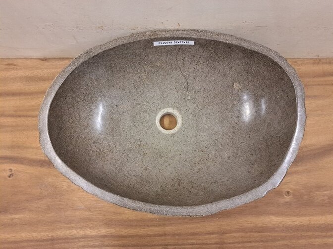 Waschbecken aus Naturstein – 52 x 37 x 15 cm – FL22741