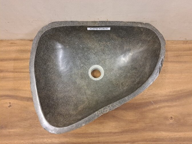 Waschbecken aus Naturstein – 47 x 38 x 15 cm – FL22742